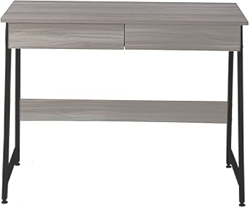 Amazon | パソコンデスク デスク 引き出し2杯付き 幅100cm 勉強机